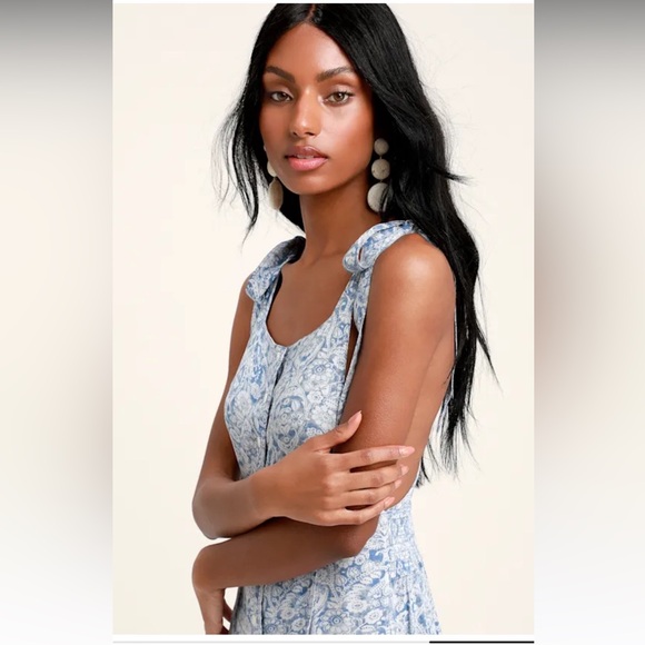 Free People Sugar Sands Wide Leg Overalls - Picture 2 of 11